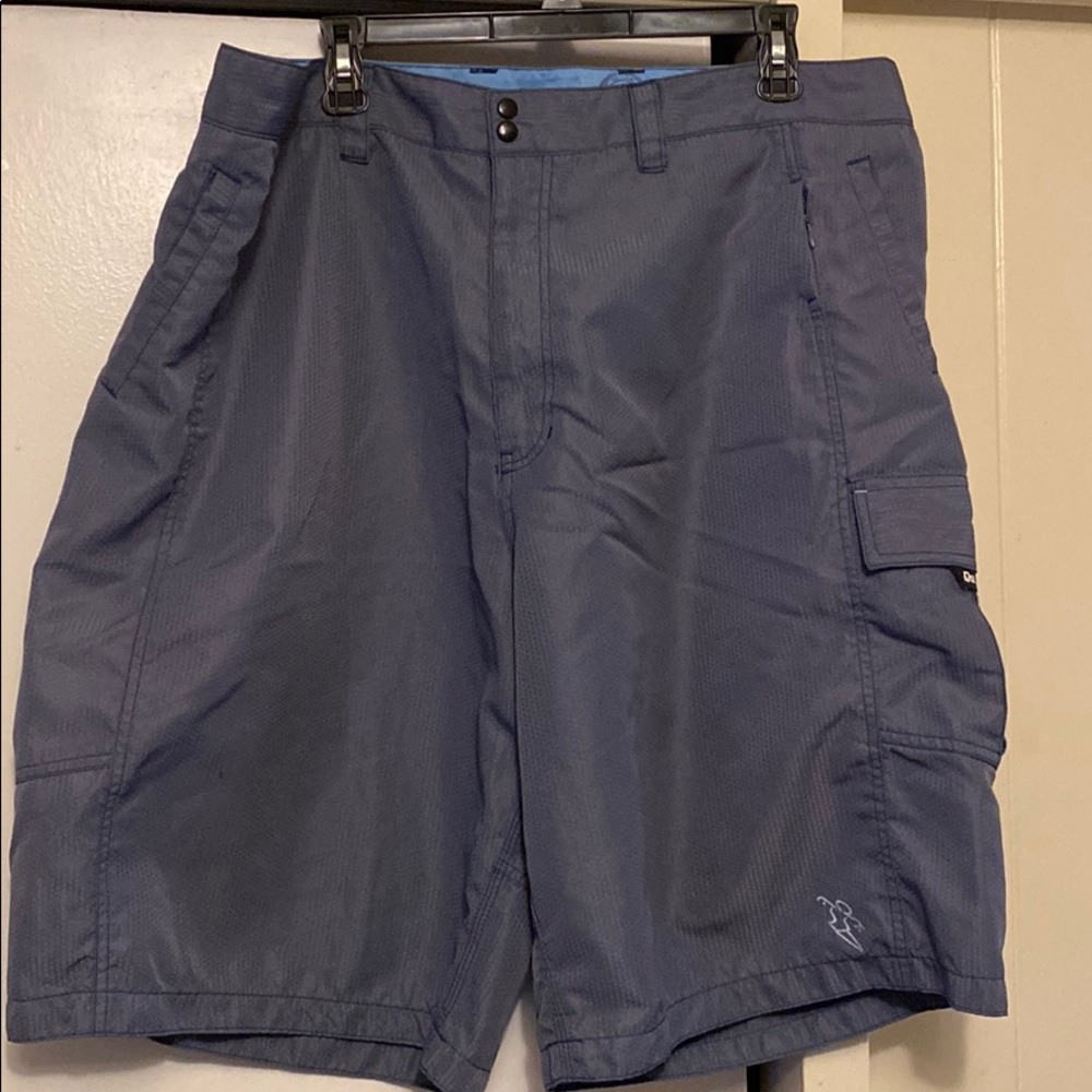 Pre-Owned DaHui Steel Blue Board Shorts Size 40